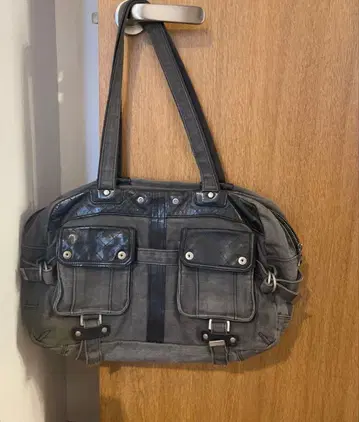 마스터피스 토트백 데님 그레이