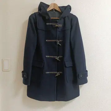 무인양품 네이비 더플 코트