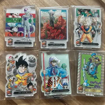 드래곤볼 제일복권 F상 아크릴 스탠드 6종 세트