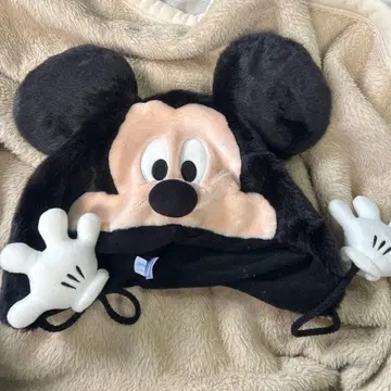디즈니 미키마우스 귀도리 모자