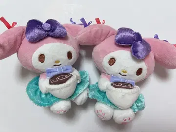 마이멜로디 봉제 인형 키링