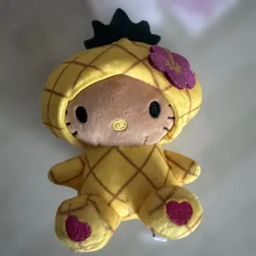 [택 포함 새상품] 글로벌 워크 헬로키티 파인애플 일광화상 헬로키티