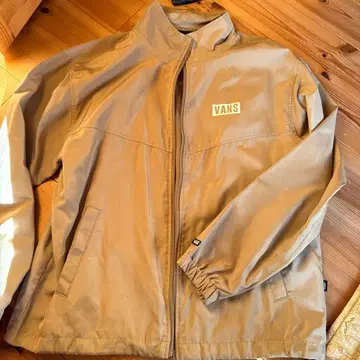 VANS 베이지 나일론 자켓 L