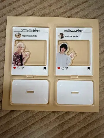 오니러브 프레임 아크릴 스탠드