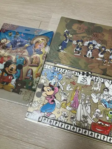 Disney Store 기념일 클리어 파일 세트