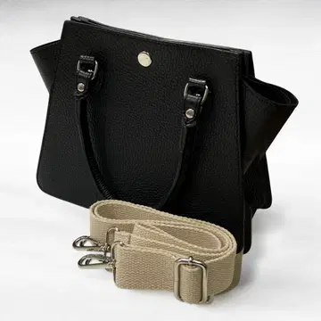 [ 인기 ] AULENTTI 오우렌티 가죽 숄더 토트 블랙 소가죽