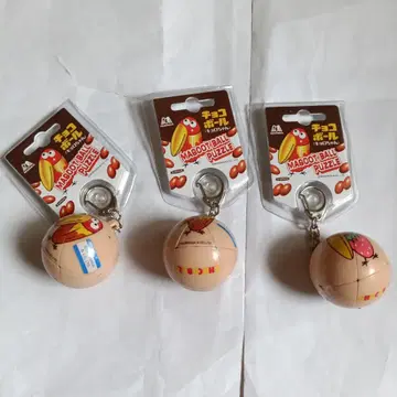 3개 쿄로짱 공 퍼즐 마스코트 초코볼