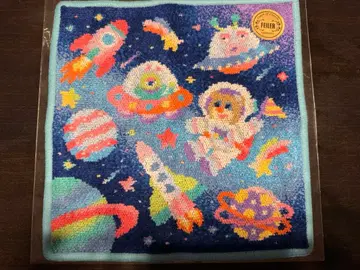 페이러 러브러리 갤럭시 타월 손수건