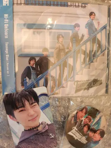 하이파이 언!콘 CD 틴에이지 블루 슈 스티커