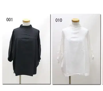 아메리칸 코튼 모크넥 하프 슬리브 풀오버