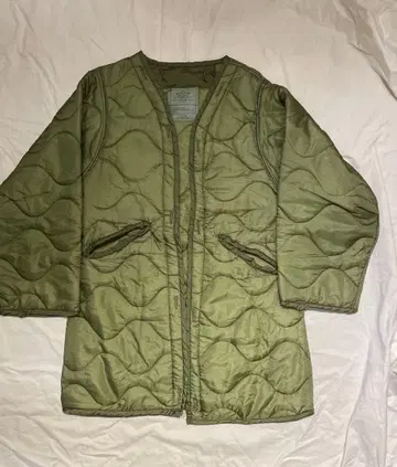 구제 의류 긴팔 밀리터리 라이너 자켓