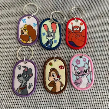 디즈니 택 키링