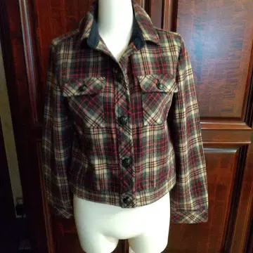 KUMIKYOKU 체크 무늬 자켓 사이즈 2