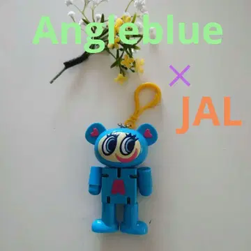 레어! 엔젤 블루 JAL 콜라보 나카무라 군 키링