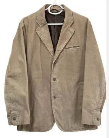 SHIPS 코듀로이 아우터 자켓 숏코트 베이지 M 사이즈