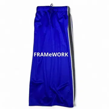 새상품 완판템 FRAMeWORK 브라이트 저리 스커트 38