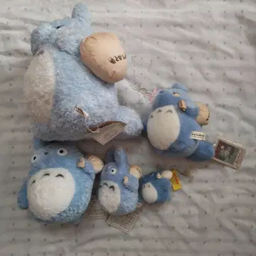 토토로 봉제 인형 세트 (파랑) 새상품 상태 나쁨