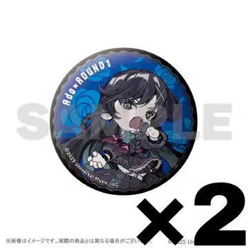 Ado ROUND1 캔뱃지 2개 세트