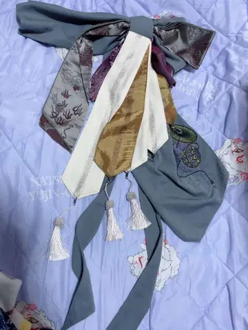 Ozz 카쿠리요의 숙반 콜라보 허리 리본 긴지