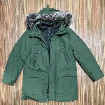 MICHAEL KORS 그린 다운 자켓