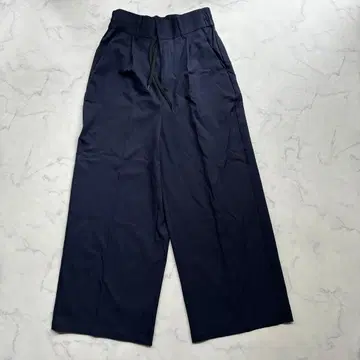 NB 뉴발란스 와이드 스트레이트 팬츠 여성용 M 네이비