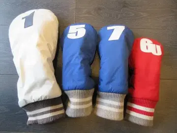 골프 헤드커버 4개 세트 Dr용, FW (5W, 7W) UT (6UT)