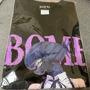 새상품 체인소 맨 극장판 레제편 봄 T셔츠 L사이즈 시부야