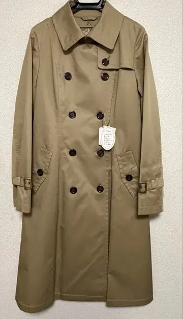 더블 브레스트 트렌치코트 베이지