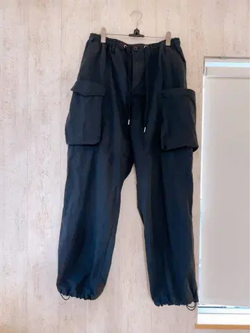 NULL Tokyo 블랙 와이드 팬츠 저널