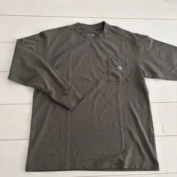 THE NORTH FACE 그레이 긴팔 셔츠