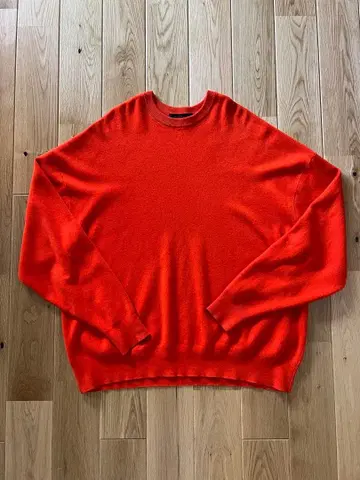 CABaN 캐밴 코튼 캐시미어 크루넥 니트 L