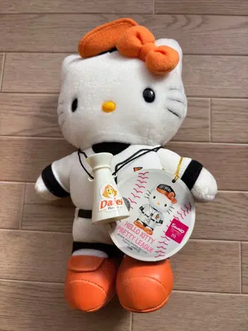 헬로키티 후쿠오카 다이에 호크스 봉제 인형