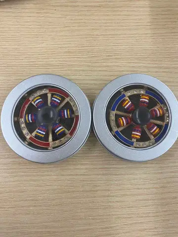 금속제 핸드 스피너 케이스 포함 2개 세트