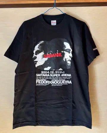 PRIDE 남자 축제 2004 SADAME 티셔츠 효도르 노게이라