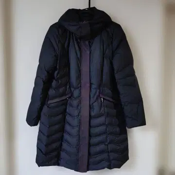 롱 다운 자켓
