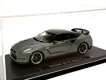 에브로 1/43 닛산 GT-R Spec V 2009 (다크 메탈 그레이)