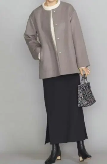 BY 비버 노카라 숏코트 beauty&youth