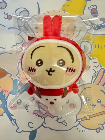 치이카와 (먼작귀) 토끼 오너먼트 크리스마스 산타