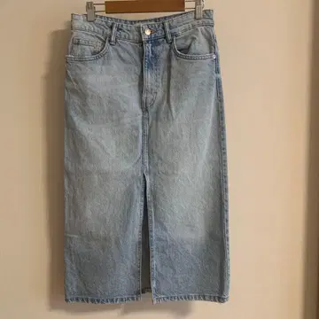 자라 데님 타이트 스커트