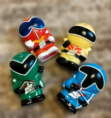 [레트로] 비밀전대 고레인저 소프트 비닐 손가락 인형