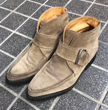 CESARE PACIOTTI 처카 부츠 8 스웨이드 베이지 이탈리아