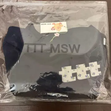 미사용 새상품 TTT MSW 네이비 트레이닝복 POPUP 한정판