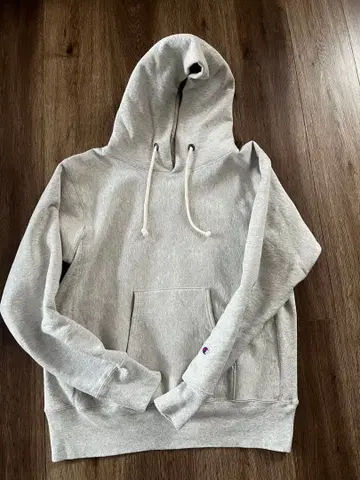 Champion Reverse Weave 후드티 L 빨간색 택