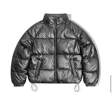 미사용 새상품 무신사 FILLUMINATE 그레이 다운 자켓