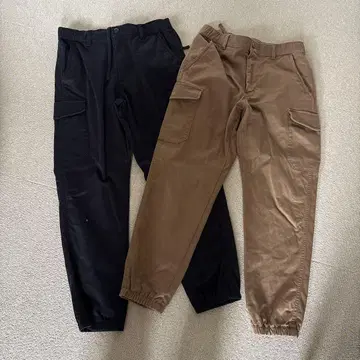 UNIQLO 카고 조거 팬츠 S