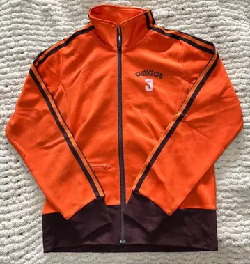 adidas 트랙 자켓 오렌지 x 브라운