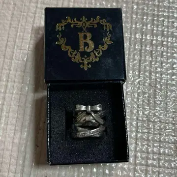 베이비더스타즈 샤인브라이트 레이스업 리본 링