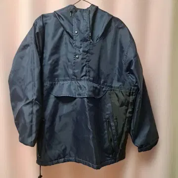 네이비 점퍼 퀼팅 안감