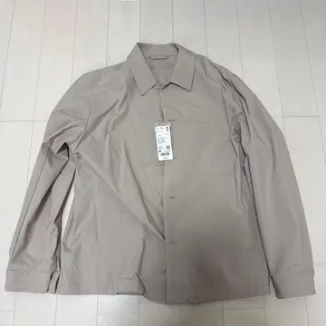 UNIQLO 베이지 감동 셔츠 자켓 M