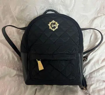 Rady 블랙 퀼팅 백팩